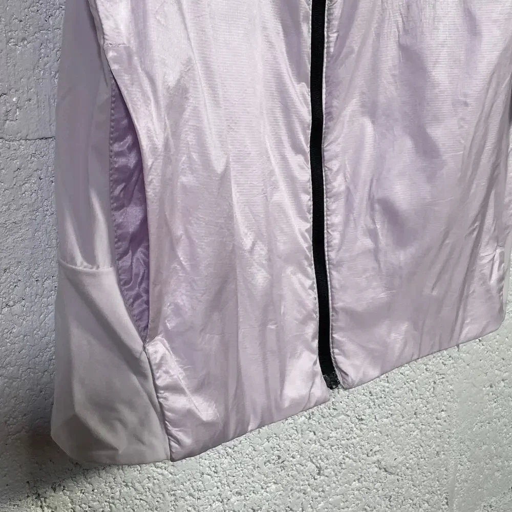 The North Face Women's Winter Warm Insulated Vest -purple Medium
